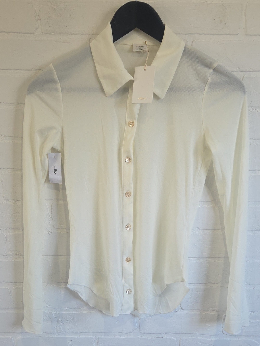 Wilfred Moscato Mesh Button-Front Shirt